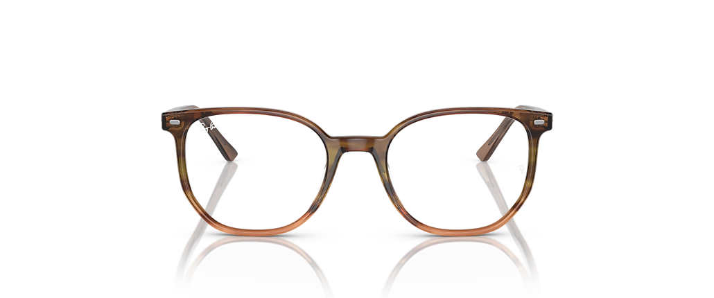 Ray-Ban RB5397 Elliot Optics Striped Brown & Green Frames Ray-Ban RB5397 Elliot Optics Striped Brown & Green Frames