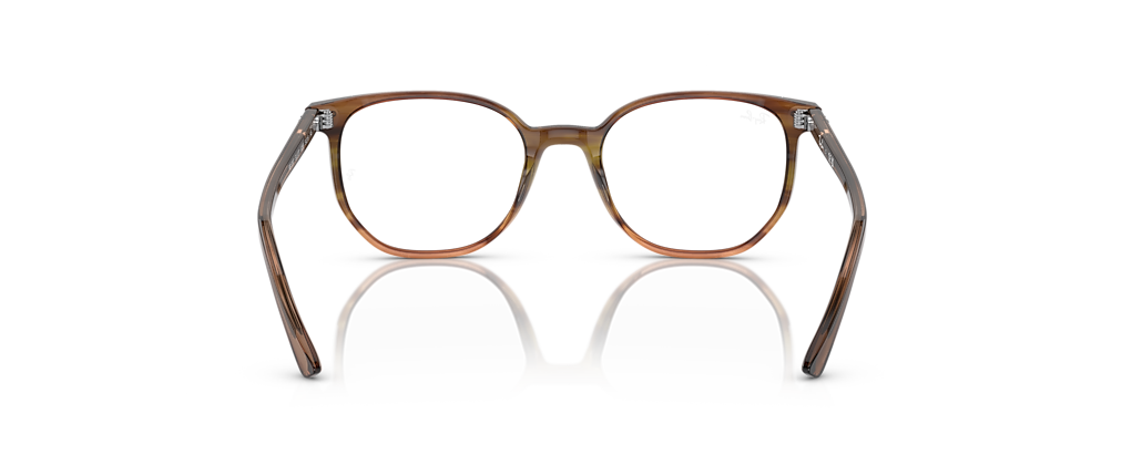 Ray-Ban RB5397 Elliot Optics Striped Brown & Green Frames Ray-Ban RB5397 Elliot Optics Striped Brown & Green Frames