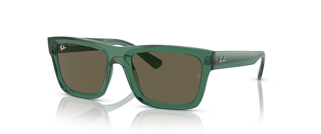 Ray-Ban RB4396 Warren Bio-Based Transparent Green Sunglasses Ray-Ban RB4396 Warren Bio-Based Transparent Green Sunglasses
