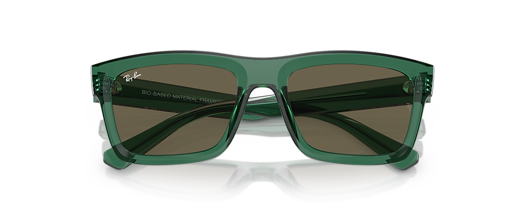 Ray-Ban RB4396 Warren Bio-Based Transparent Green Sunglasses Ray-Ban RB4396 Warren Bio-Based Transparent Green Sunglasses