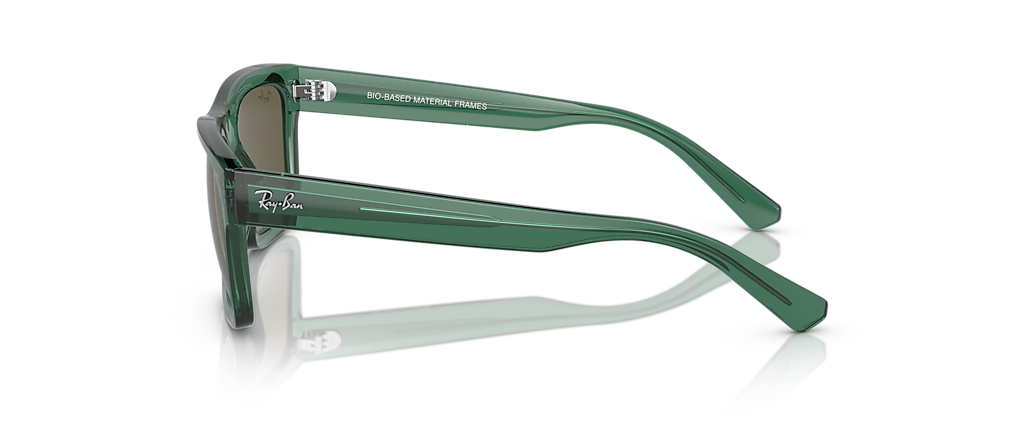 Ray-Ban RB4396 Warren Bio-Based Transparent Green Sunglasses Ray-Ban RB4396 Warren Bio-Based Transparent Green Sunglasses