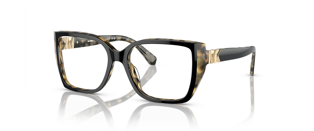 Michael Kors MK4115U Castello Black/Amber Tortoise Frames