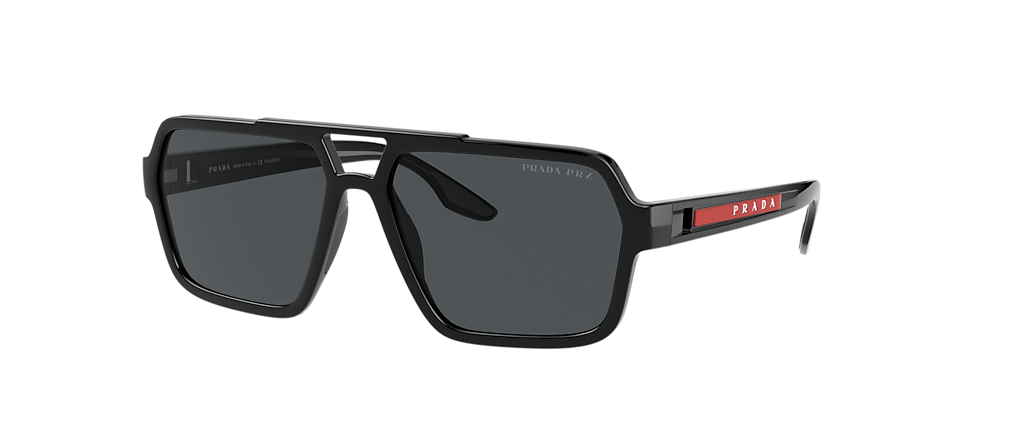 Prada Linea Rossa PS 01XS Black Sunglasses Prada Linea Rossa PS 01XS Black Sunglasses