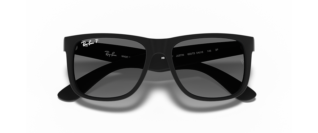 Ray-Ban RB4165F Justin Classic Rubber Black Sunglasses Ray-Ban RB4165F Justin Classic Rubber Black Sunglasses