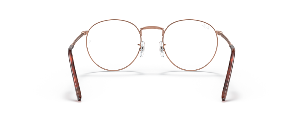 Ray-Ban RB3637V New Round Optics Rose Gold Frames
