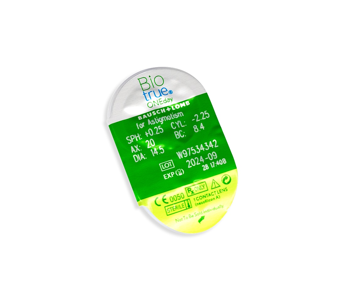 BIOTRUE  ONEDAY FOR ASTIGMATISM 30PK