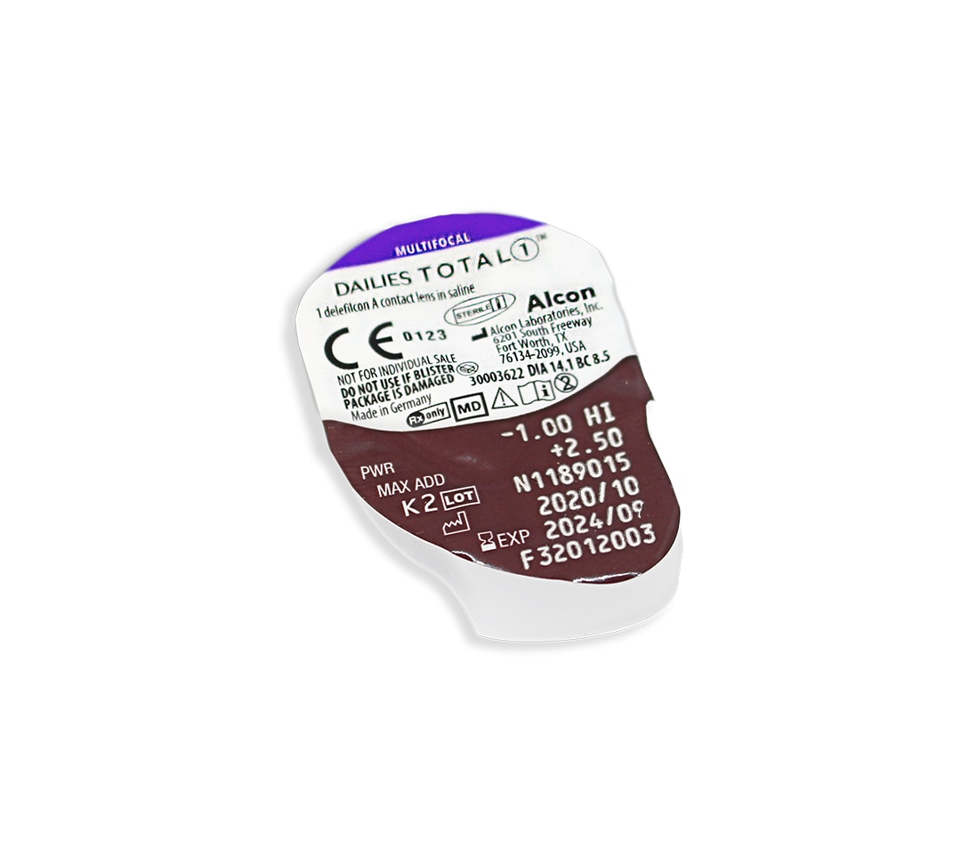 DAILIES  TOTAL1 MULTIFOCAL 90PK