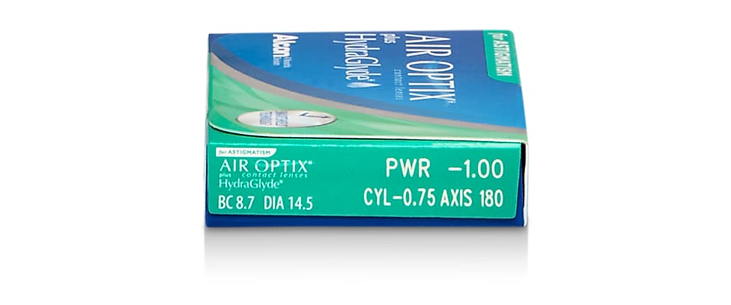 AIR OPTIX  PLUS HYDRAGLYDE FOR ASTIGMATISM 3PK