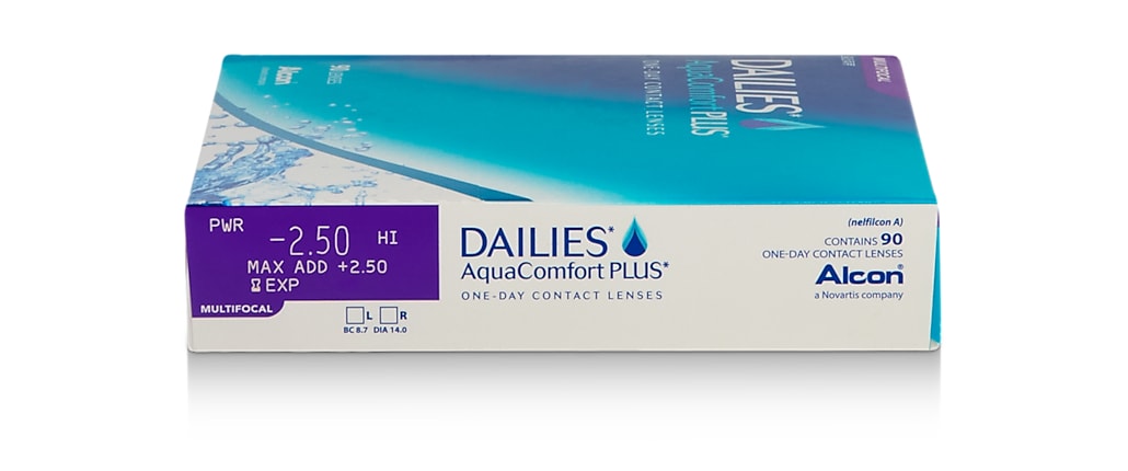 DAILIES  AQUACOMFORT PLUS MULTIFOCAL 90PK