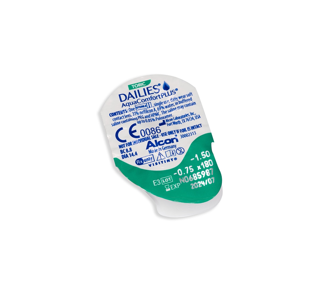 DAILIES  AQUA COMFORT PLUS TORIC 30PK