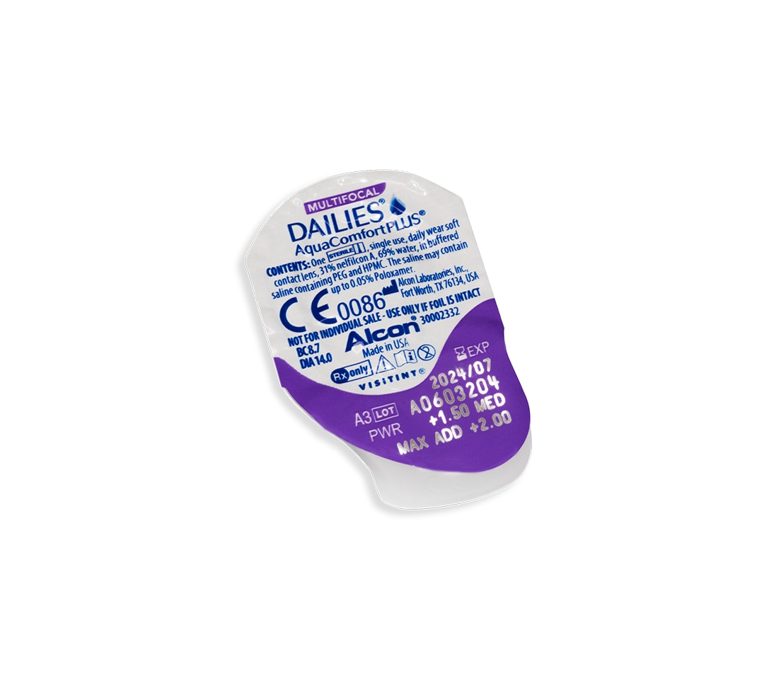 DAILIES  AQUACOMFORT PLUS MULTIFOCAL 30PK