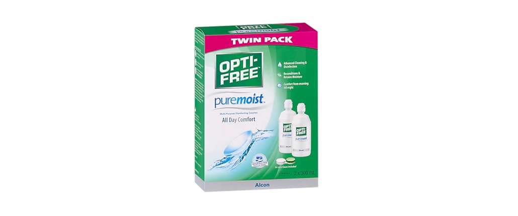 Alcon Opti-Free Puremoist 2x300ml  Solutions and Accessories