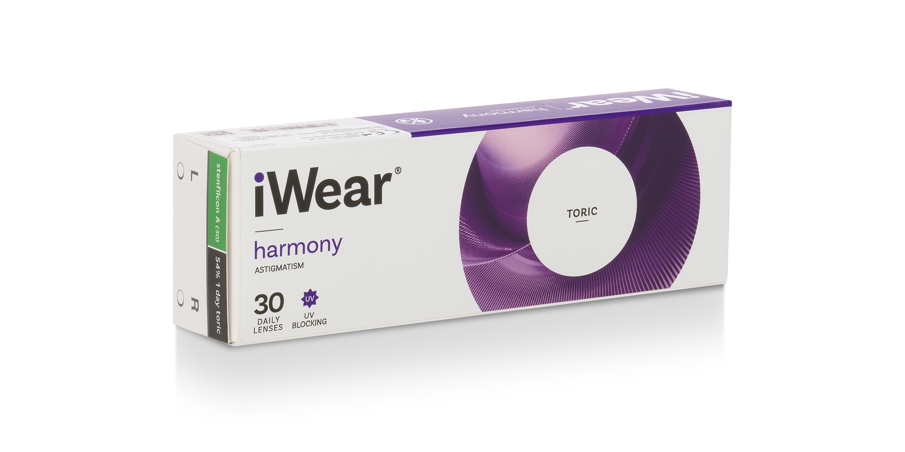 IWEAR  1-DAY HARMONY FOR ASTIGMATISM 30PK