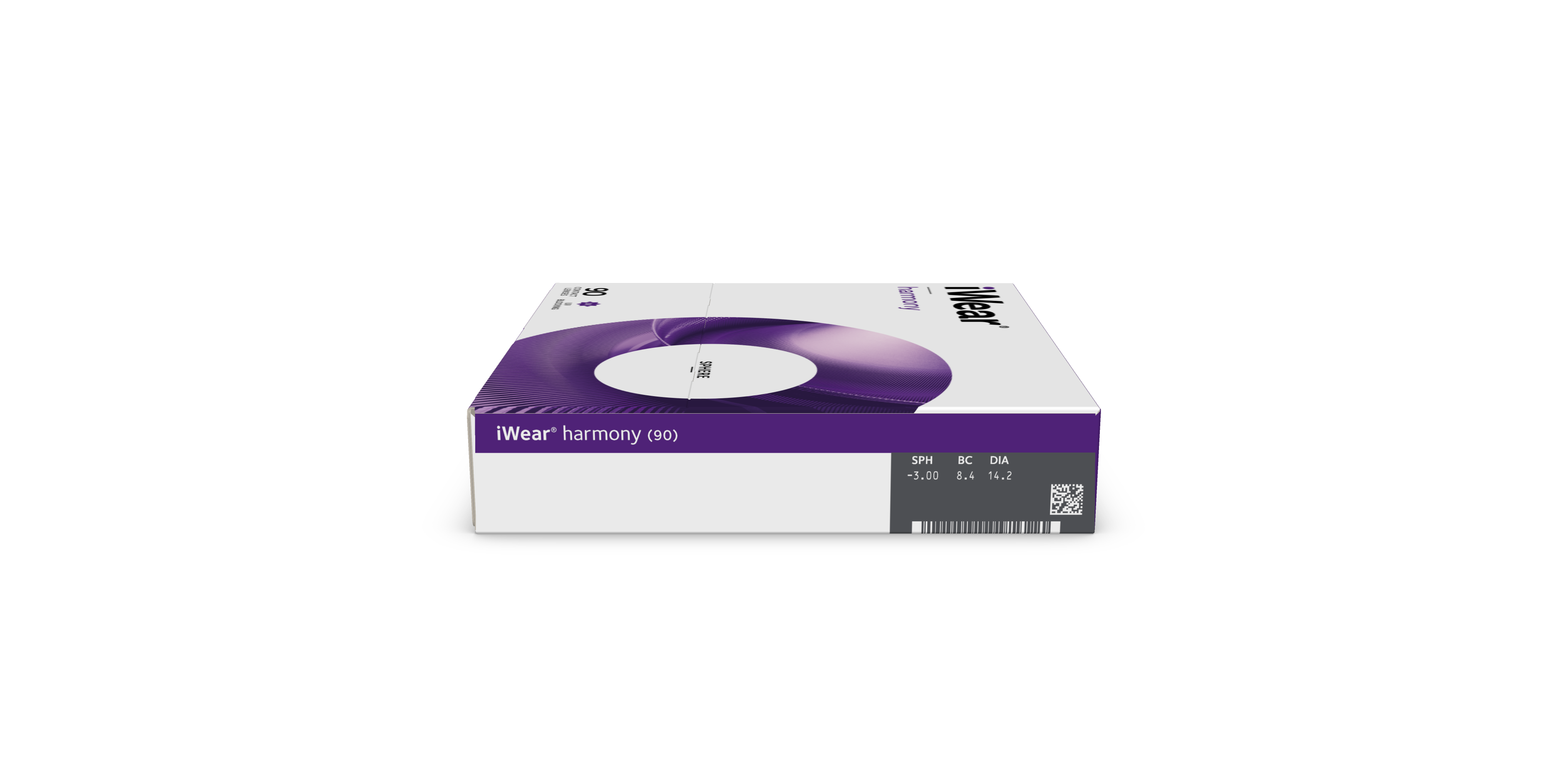 IWEAR 1-DAY HARMONY SPHERE 90PK