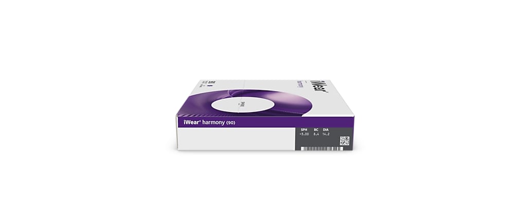 IWEAR  1-DAY HARMONY SPHERE 90PK