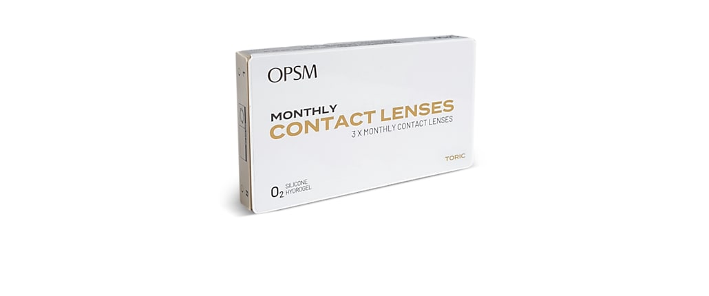 OPSM  MONTHLY TORIC 3PK