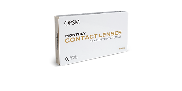 OPSM MONTHLY TORIC 3PK
