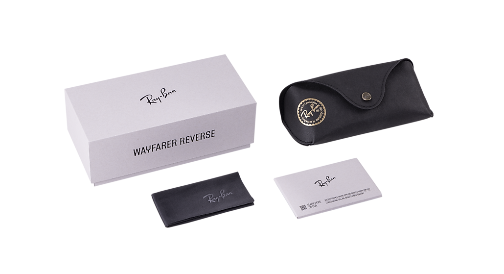 Ray-Ban RBR0502S Wayfarer Reverse Black Sunglasses