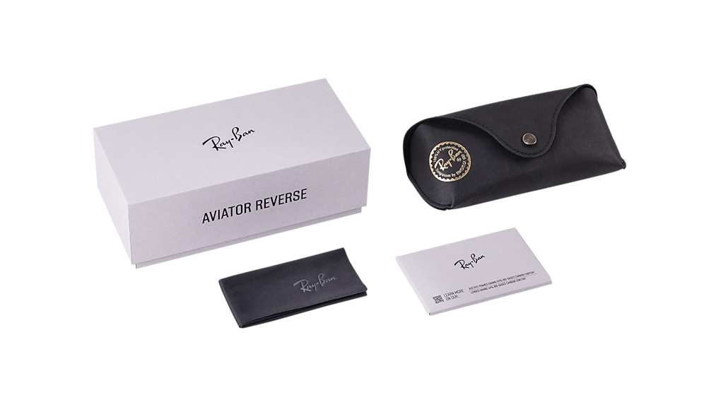 Ray-Ban RBR0101S Aviator Reverse Arista Gold Sunglasses