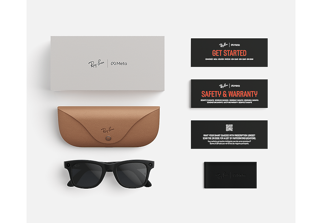 Ray-Ban Ray-Ban Meta Wayfarer Black Ray-Ban Meta Smart Glasses