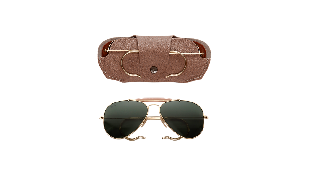 Ray-Ban RB3030 Outdoorsman | Aviation Collection Arista Gold Sunglasses