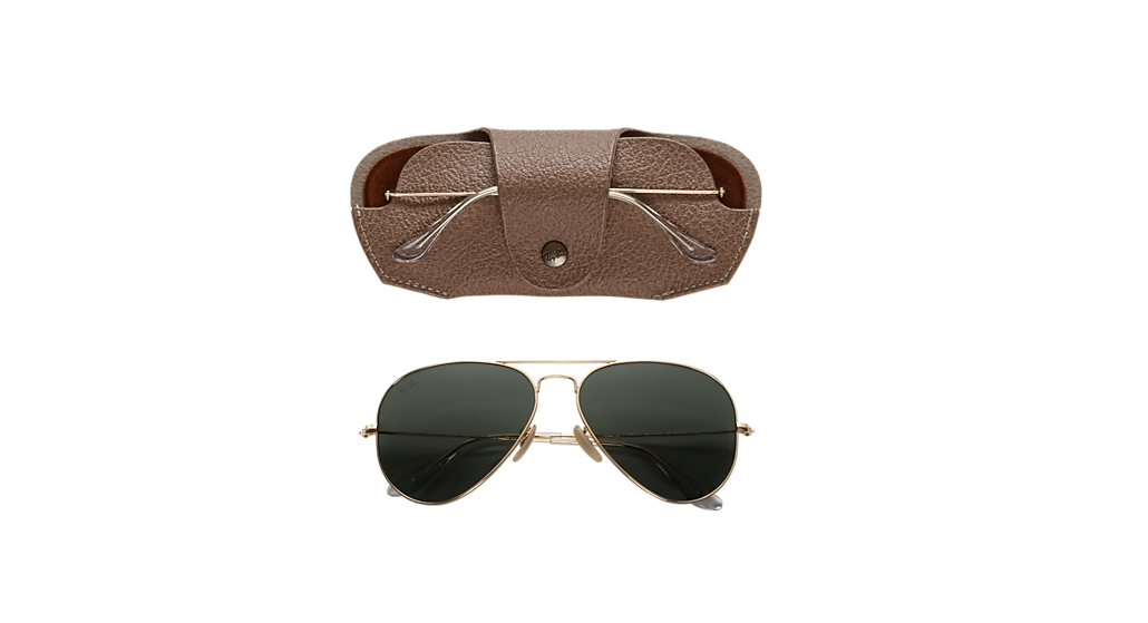 Ray-Ban RB3025 Aviator | Aviation Collection Arista Gold Sunglasses