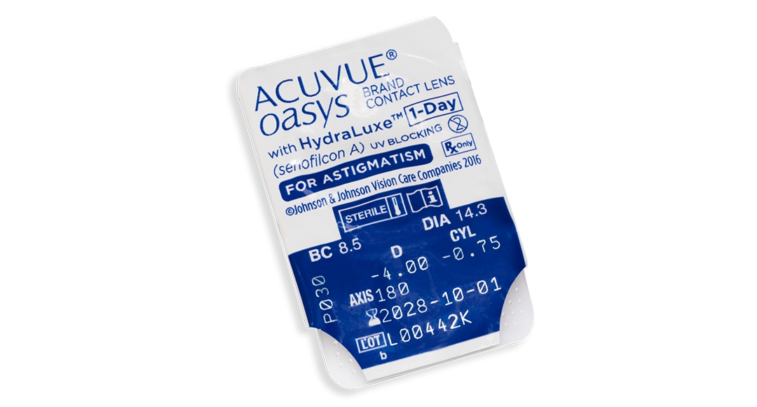 ACUVUE  OASYS 1-DAY FOR ASTIGMATISM 30PK