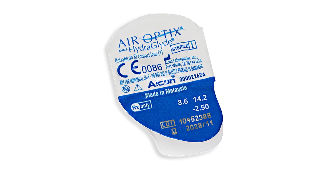AIR OPTIX  PLUS HYDRAGLYDE 3PK