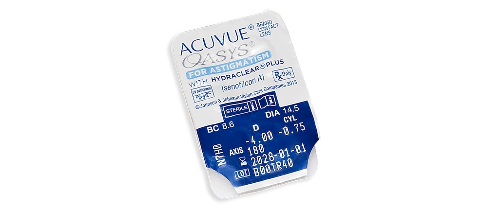 ACUVUE  OASYS FOR ASTIGMATISM 6PK