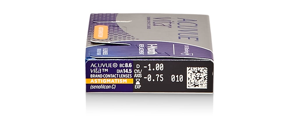VITA ACUVUE  FOR ASTIGMATISM 6PK