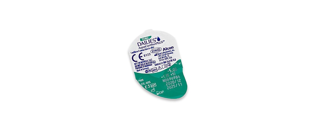 DAILIES  AQUA COMFORT PLUS TORIC 90PK