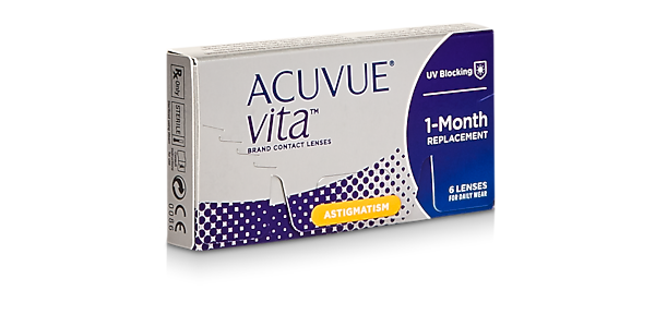 VITA ACUVUE VITA FOR ASTIGMATISM 6PK