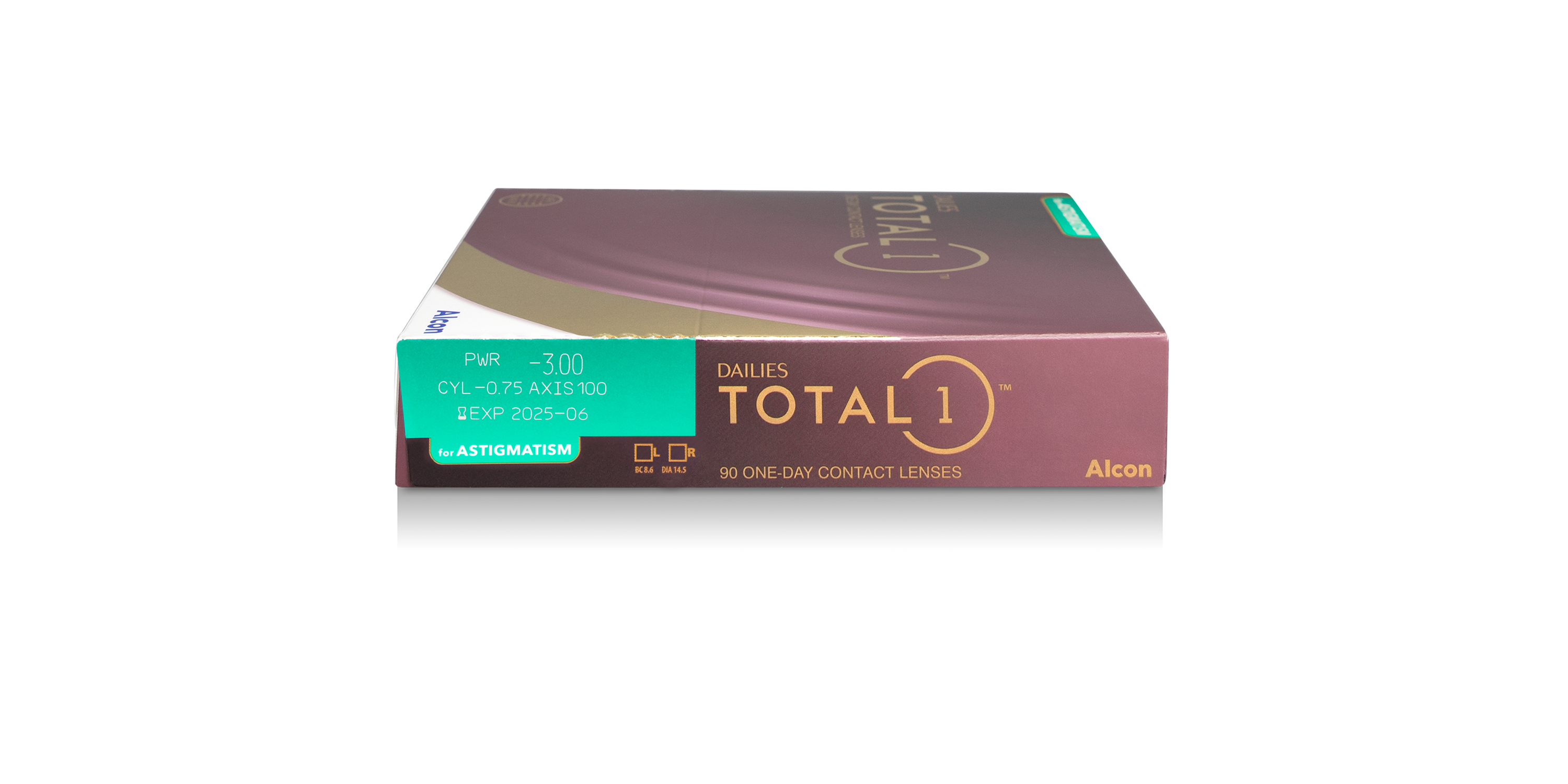 DAILIES  TOTAL 1 TORIC 90PK