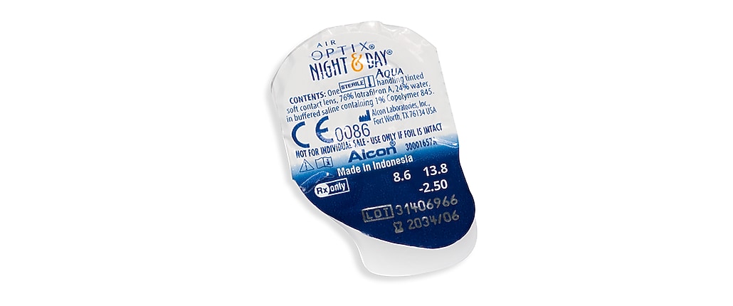 AIR OPTIX  NIGHT & DAY AQUA 6PK