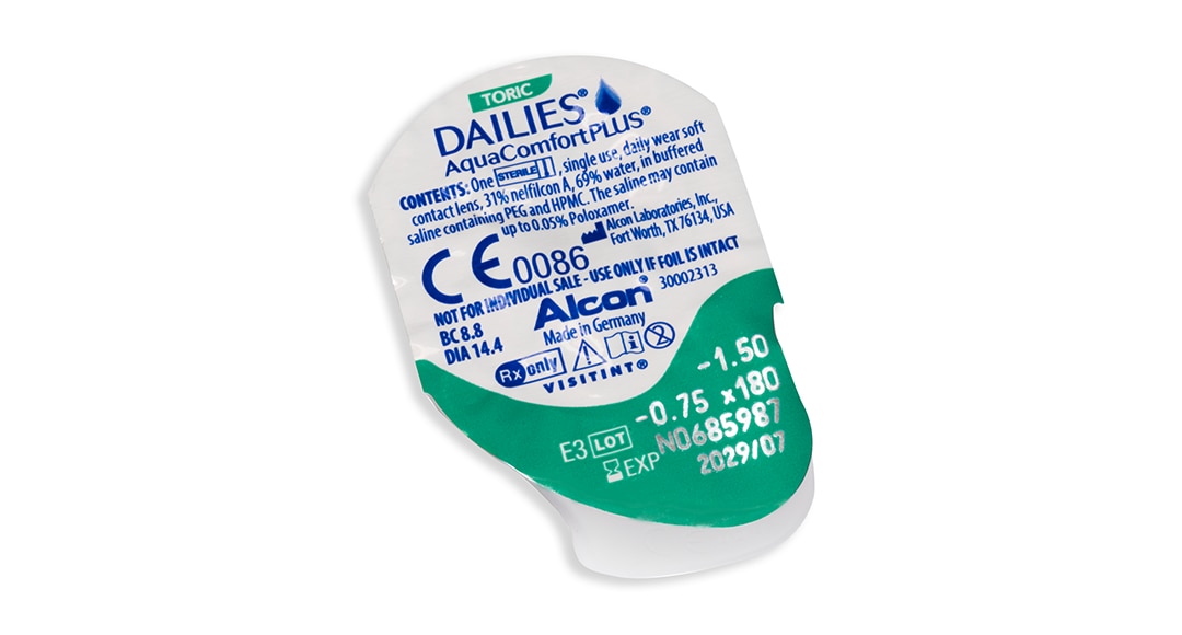 DAILIES  AQUA COMFORT PLUS TORIC 30PK