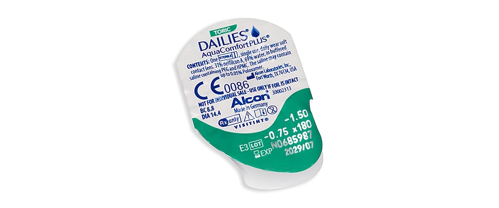 DAILIES  AQUA COMFORT PLUS TORIC 30PK