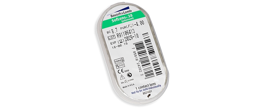 SOFLENS  38 6PK