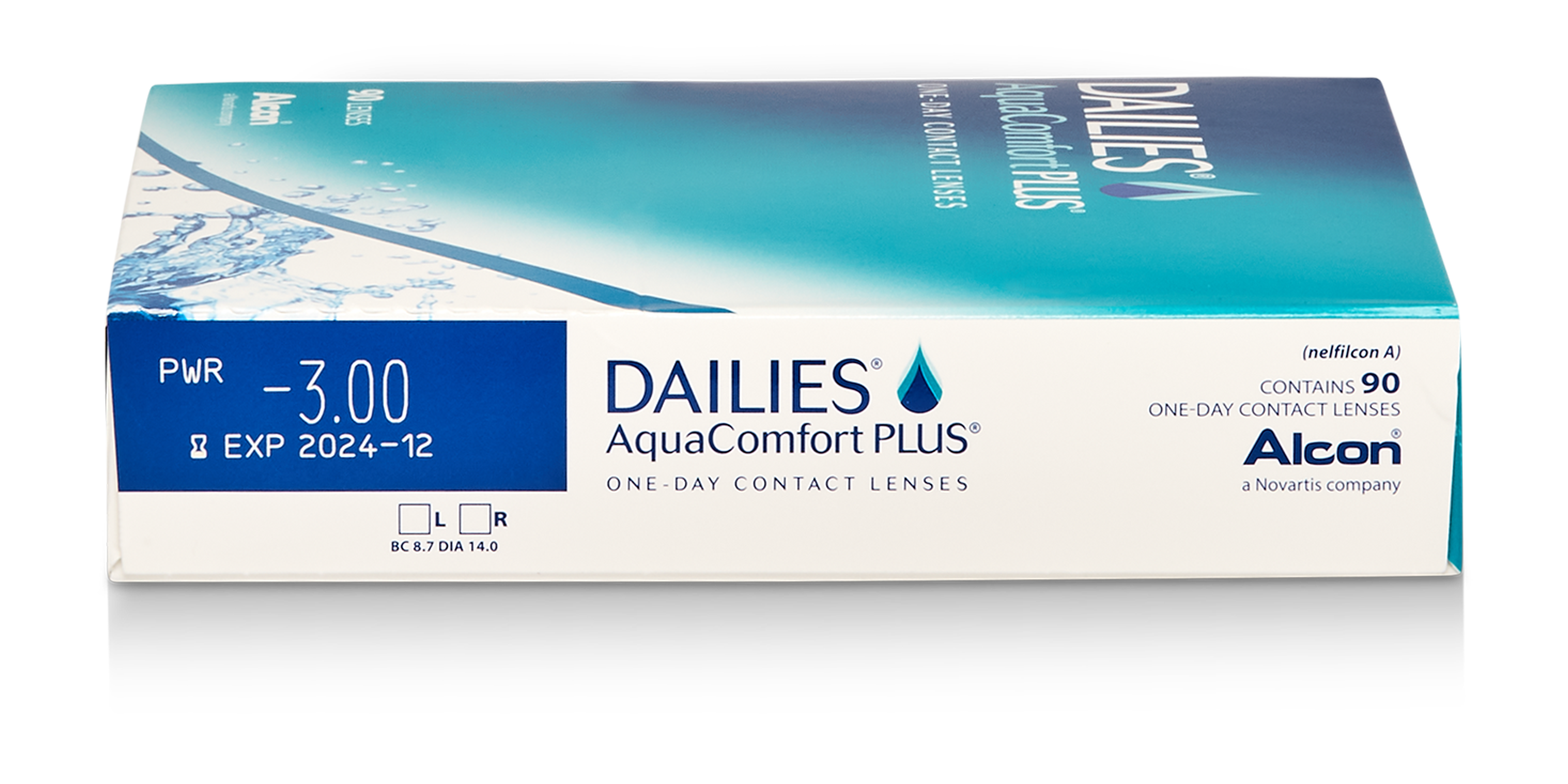 DAILIES  AQUA COMFORT PLUS 90PK