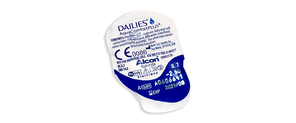 DAILIES  AQUA COMFORT PLUS 30PK