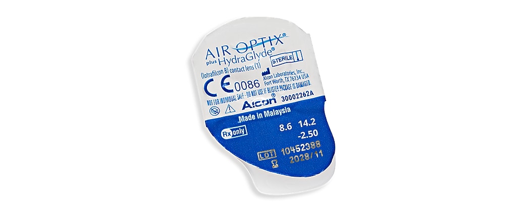 AIR OPTIX  PLUS HYDRAGLYDE 6PK