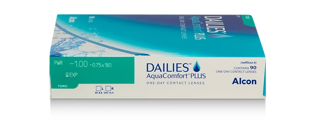 DAILIES  AQUA COMFORT PLUS TORIC 90PK