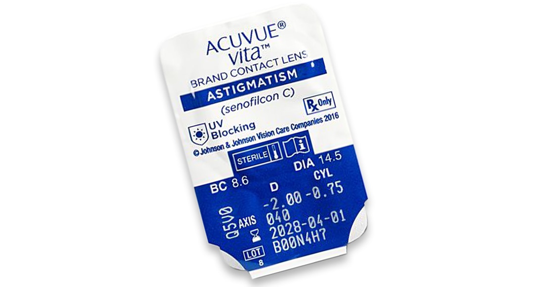 VITA ACUVUE  FOR ASTIGMATISM 6PK