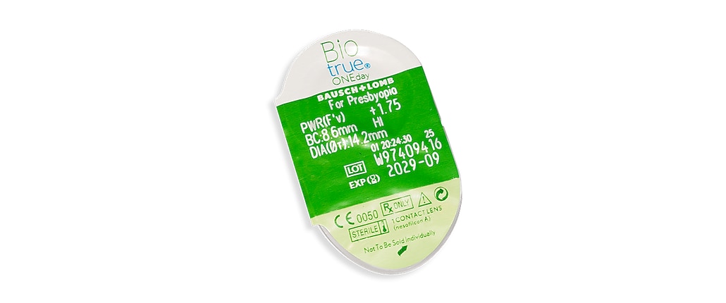 BIOTRUE  ONEDAY FOR PRESBYOPIA 30PK