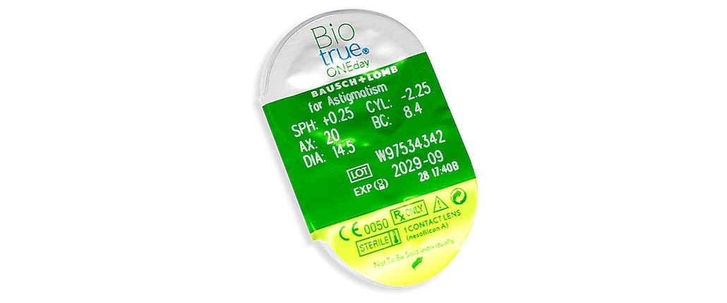 BIOTRUE  ONEDAY FOR ASTIGMATISM 30PK
