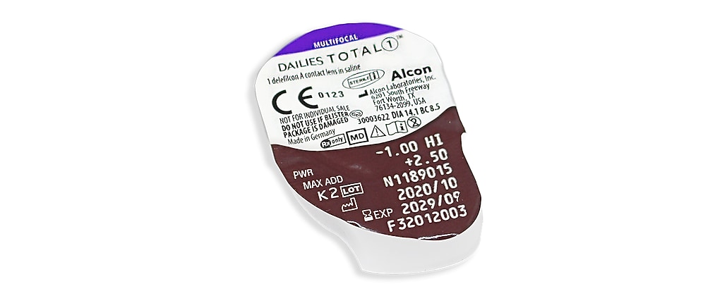 DAILIES  TOTAL1 MULTIFOCAL 30PK