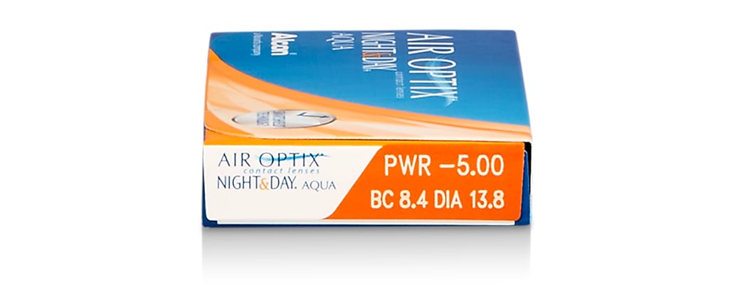 AIR OPTIX  NIGHT & DAY AQUA 6PK