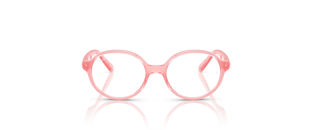 Ray-Ban RB1905 Optics Kids Bio-Based Transparent Light Pink Frames