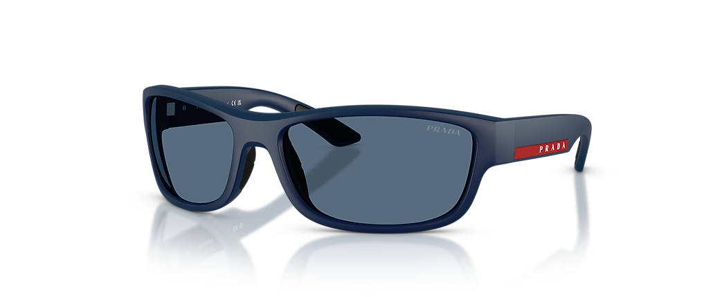 Prada Linea Rossa PS C04S Matte Blue Sunglasses