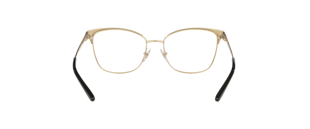 OPSM OP1010 Shiny Pale Gold/Black Ciliary Frames
