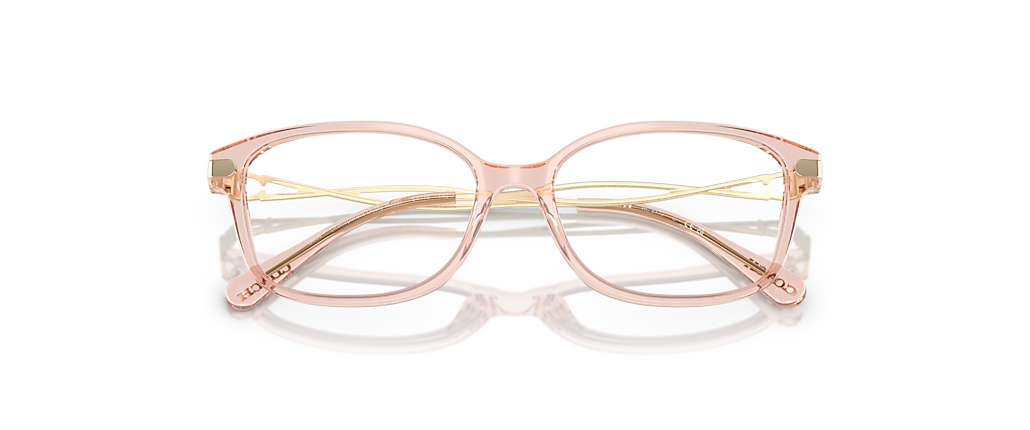 Coach HC6172 Transparent Dusty Rose Frames